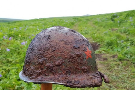 На Курилах найден погибший в 1945 году солдат из Новгородской области