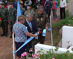 Открытый в деревне Балуево монумент погибшим красноармейцам стал настоящим примером народной памяти