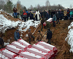    В Маловишерском районе поисковики «Долины» захоронили 163 павших в годы войны защитника Отечества