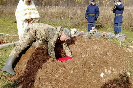 Советского солдата из Новгородской области перезахоронили на малой родине